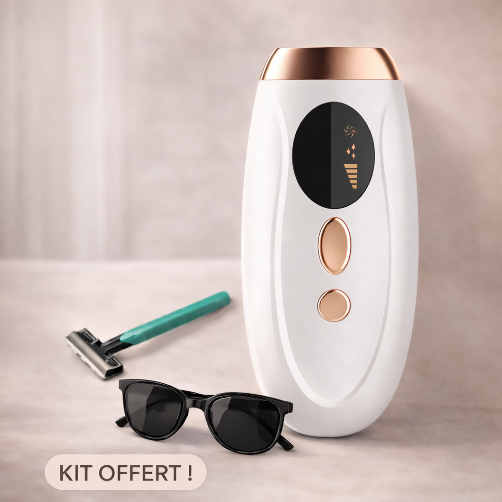 SkinFlash Pro™ - EPILATEUR À LUMIÈRE PULSÉE À DOMICILE